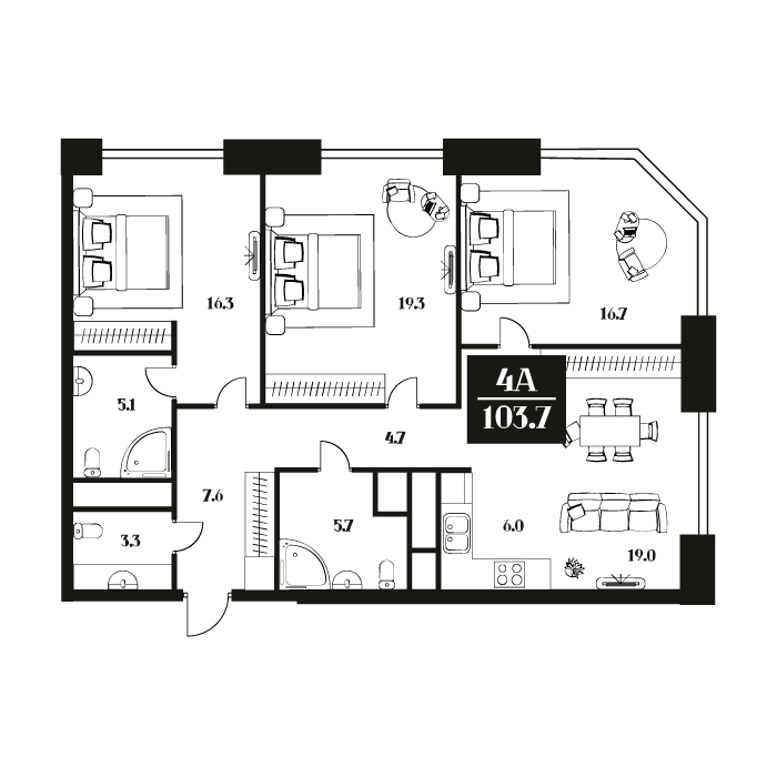 ЖК DECO Residence, Москва | Жилой комплекс «ДЕКО Резиденс» на Тульской, Tashir Estate